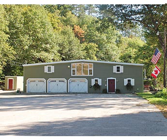 Riversong storage exterior